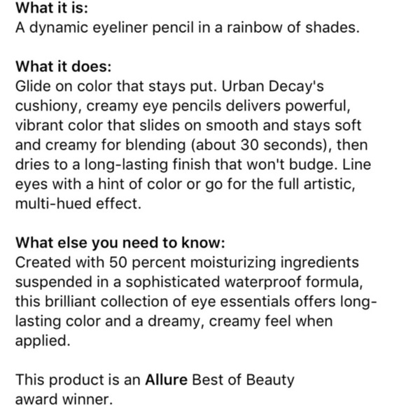 Urban Decay 24/7 Glide-On Eye Pencil - Picture 15 of 16